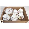 Image 1 : 17 PC ASSORTED FINE BONE CHINA