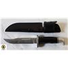 Image 1 : BUCK 119 CAMPING KNIFE 2019 W/LEATHER SHEATH