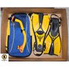 Image 1 : FLAT OF FLIPPERS, BAG, & HARRY POTTER