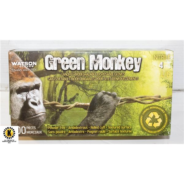 GREEN MONKEY LANDFILL BIODEGRADABLE DISPOSABLE