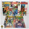 Image 1 : MARVEL THE MICRONAUTS #55-59 COMIC LOT LAST ISSUES