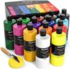 Image 1 : NEW NICPRO ACRYLIC PAINT SET - 14 COLOURS - 500ML