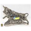 Image 1 : CERAMIC BULL GREY FIGURINE - ALANTIC MOLD