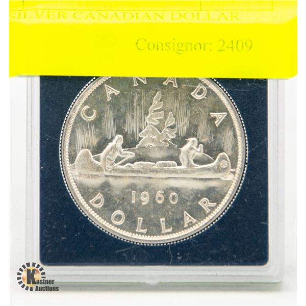 1960 SILVER CANADIAN DOLLAR
