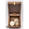Image 1 : LOT OF 10 VINTAGE COINS IN BOX, SOME SILVER