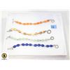 Image 1 : 7" GEMSTONE TOGGLE BRACELET