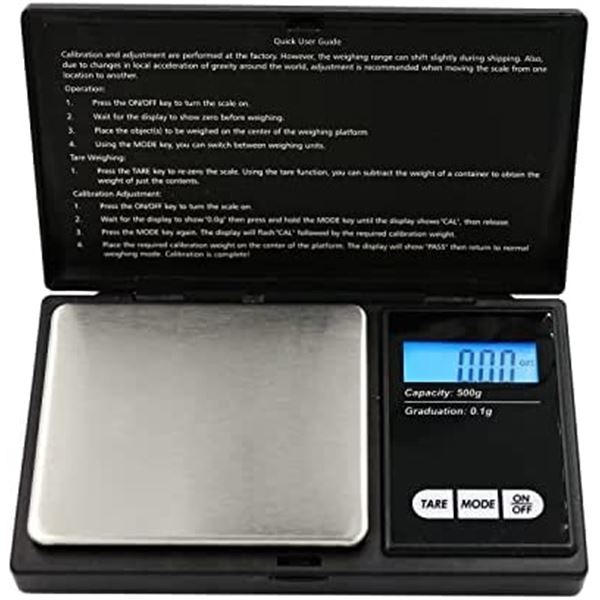 NEW 500G / .1G DIGITAL POCKET SCALE