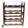 Image 1 : WINE BOTTLE HOLDER 17" X 9" X 21"