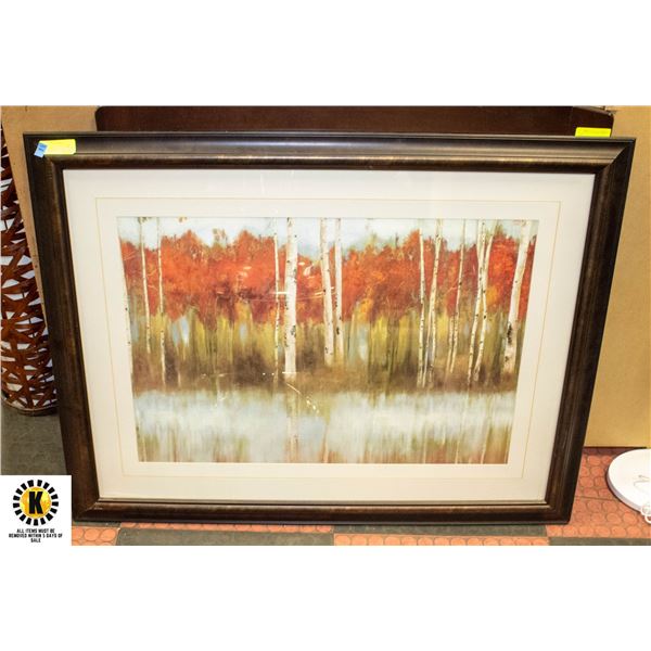 FRAMED ART 45" X 35"