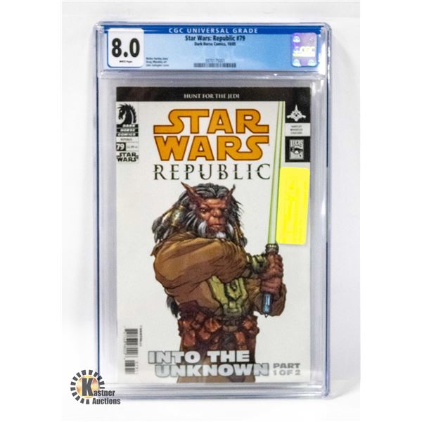 CGC CERTIFIED 8.0 STARWARS REPUBLIC #79