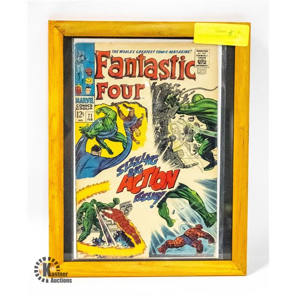 FANTASTIC FOUR #71, FRAMED