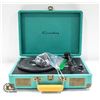 Image 1 : VINTAGE CROSLEY RECORD PLAYER W/3 SPEEDS WORKING