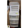 STORAGE ORGANIZER DRAWERS- LARGE LOT ASSORTED