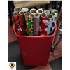 Image 1 : STERELITE WRAPPING PAPER TOTE FULL OF WRAPPING