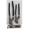 Image 1 : 2 PIECE GROOVE JOINT PLIER SET