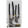 Image 1 : 2 PIECE GROOVE JOINT PLIER SET