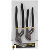 Image 1 : 2 PIECE GROOVE JOINT PLIER SET