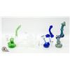 Image 1 : FLAT OF ASSORTED GLASS SMOKERS PIECES