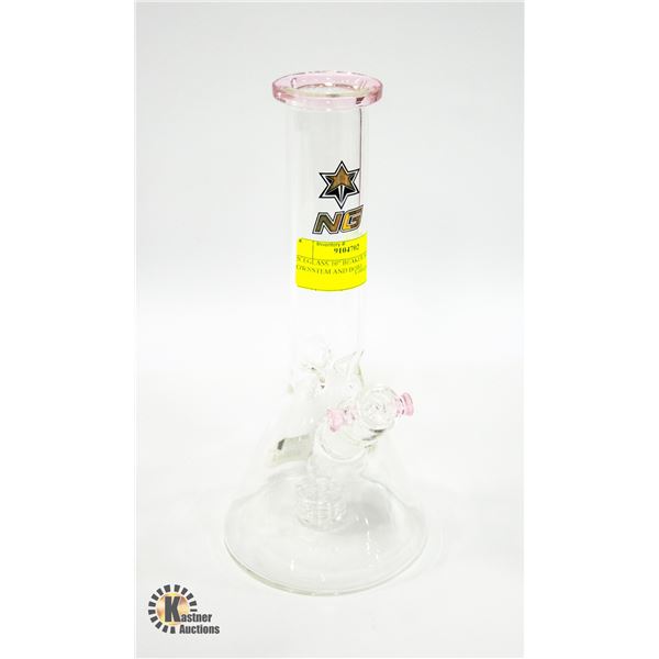 NICEGLASS 10" BEAKER BONG WITH DOWNSTEM AND BOWL