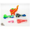 Image 1 : LOT OF FIVE SILICONE PIPES