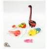 Image 1 : LOT OF FIVE SILICONE PIPES