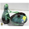 Image 1 : BLUE MOUNTAIN POTTERY CANDY DISH SOLD W/REPLICA