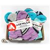 Image 1 : NEW (24) PAIR AIRWALK SOCKS