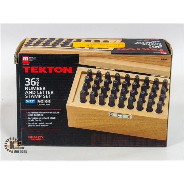 NEW TEKTON NUMBER AND