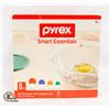 Image 1 : NEW PYREX GLASS MIXINGBOWLS