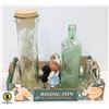 Image 1 : VINTAGE/ANTIQUE GLASS VASES, DECOR & MORE