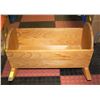 Image 1 : WOODEN DOLL CRADLE