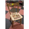 Image 1 : ANTIQUE CHILD'S CHAIR WITH SCARECROW MOTIF