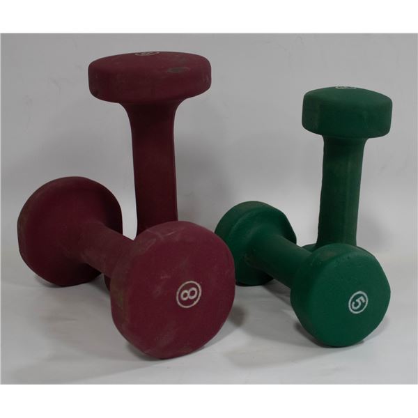 8+5 POUND WEIGHT SETS