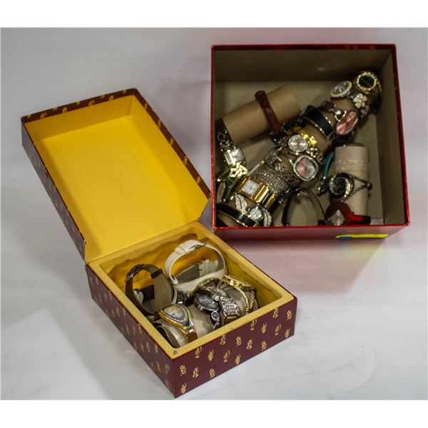 THIRTY LADIES QUARTZ WATCHES (30)