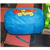 Image 1 : BOUNCE ROUND INFLATABLE SOCCER FIELD 20FTX14FT