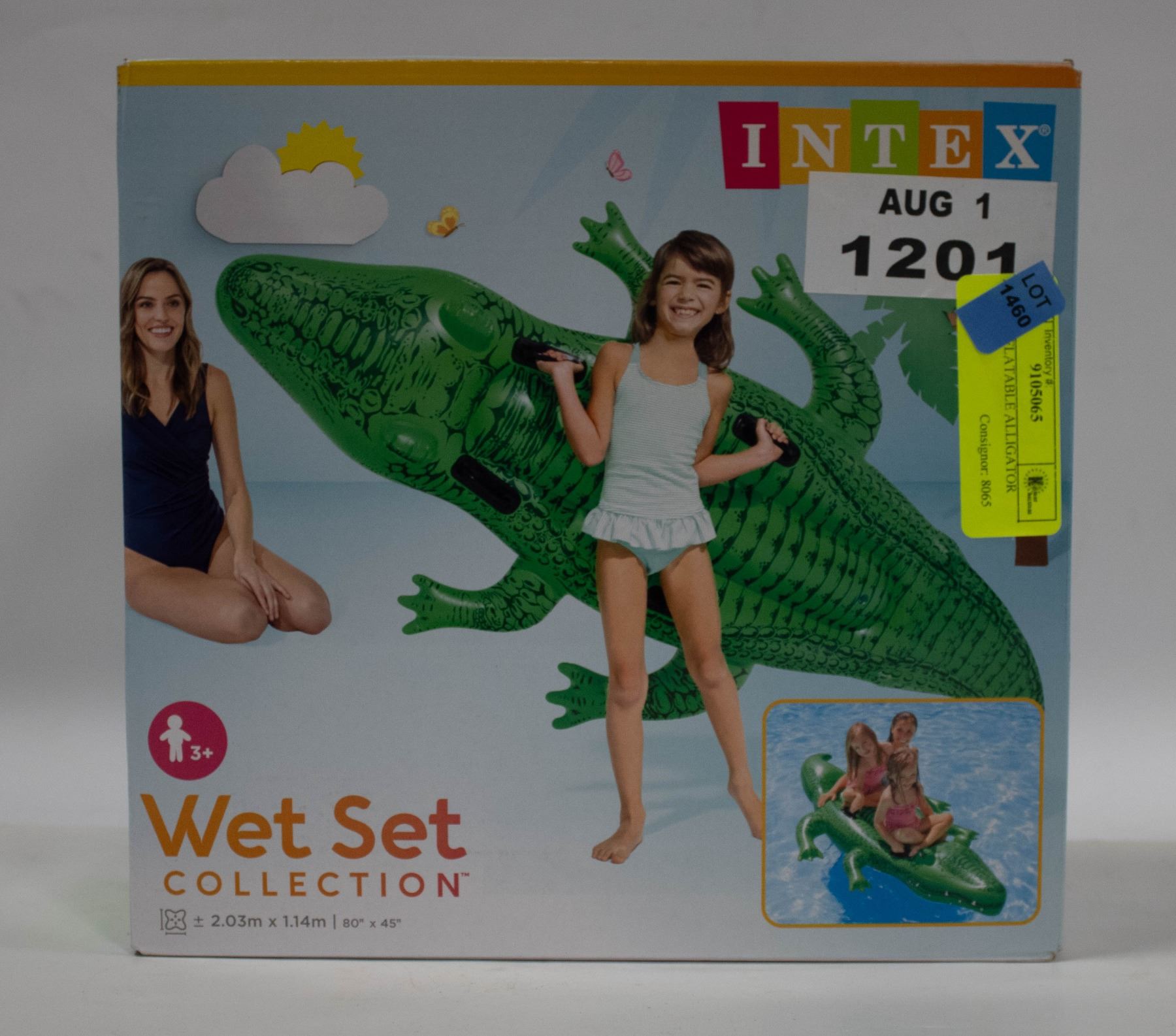 INTEX INFLATABLE ALLIGATOR