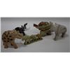 Image 1 : MARBLE ONYX JADE ELEPHANT COLLECTION
