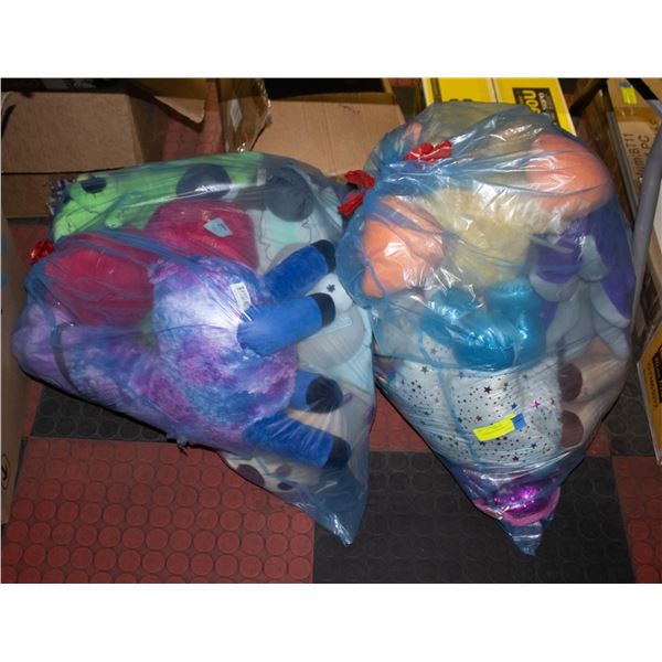 2 BAGS OF STUFFIES