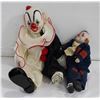 Image 1 : 2 CLOWNS (EACH HAS A BROCKEN SHOE) ONE MUSICAL