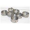 Image 1 : FLAT OF PEWTER WINE COASTERS