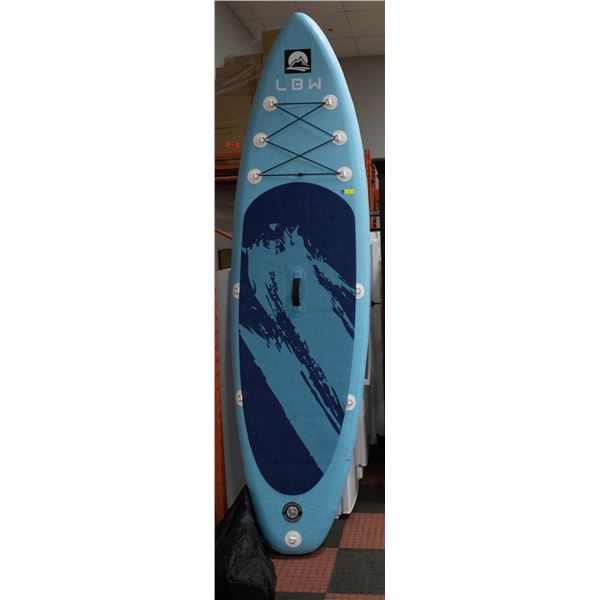 LBW BLUE STAND UP PADDLEBOARD WITH ACCESSORIES &