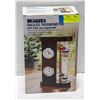 Image 1 : NEW INSTYLE GALILEO THERMOMETER WITH CLOCK &