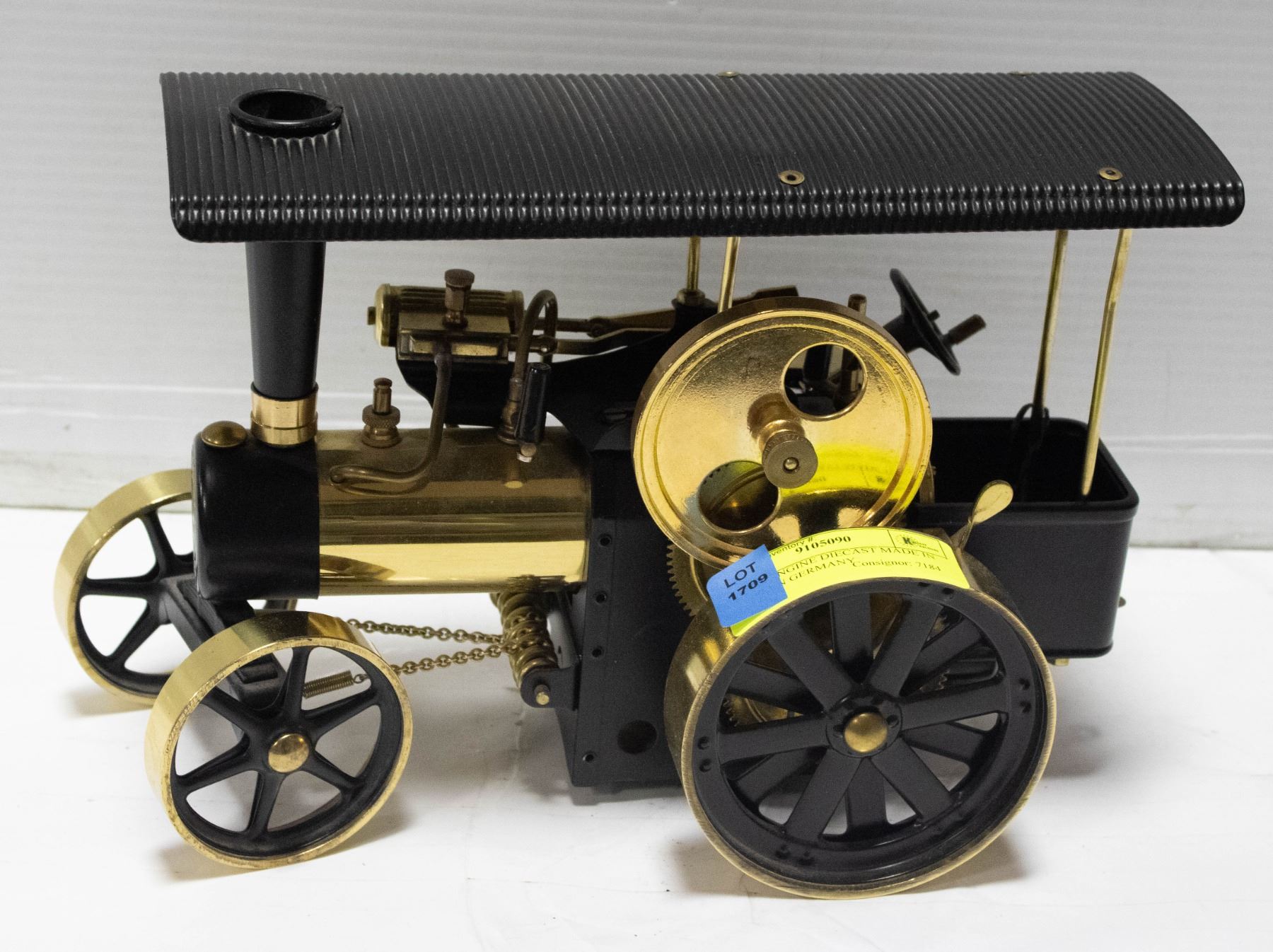 STEAM ENGINE DIECAST MADE IN WESTERN GERMANY