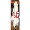 Image 1 : WHITE COORS GARDEN UMBRELLA 8 FT TALL