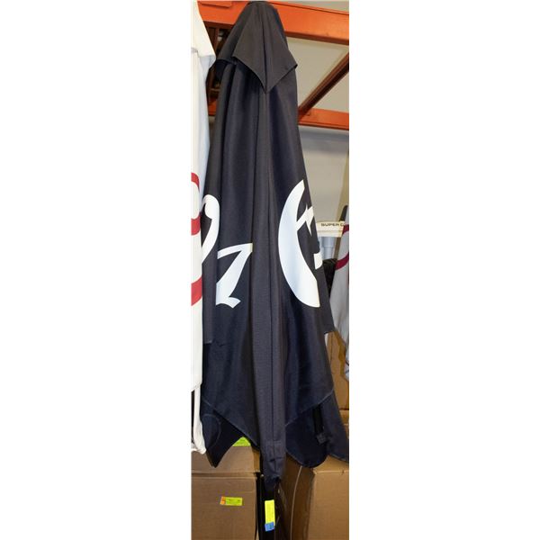 NAVY BLUE COORS GARDEN UMBRELLA 8FT TALL