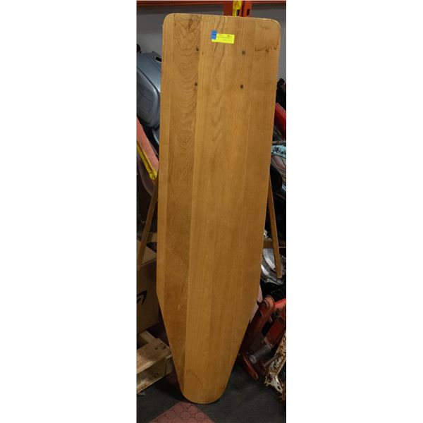 ANTIQUE WOOD IRONING BOARD