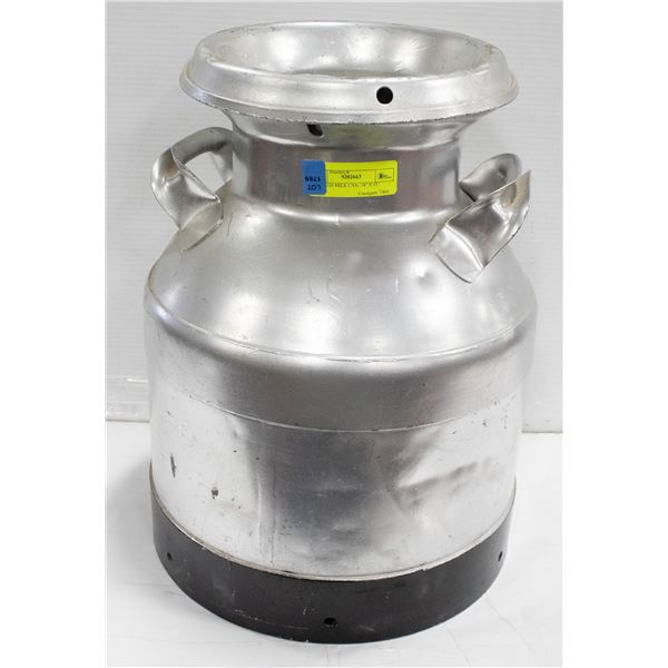 VINTAGE MILK CAN- 18" X 13"