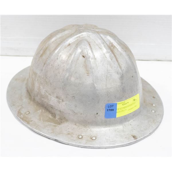ANTIQUE ALUMINUM HARD HAT LOS ANGELES, CA