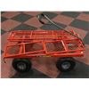 Image 1 : STEEL UTILITY CART WITH REMOVABLE SIDES