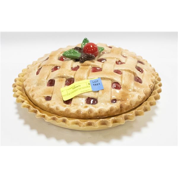 VINTAGE CHERRY PIE KEEPER